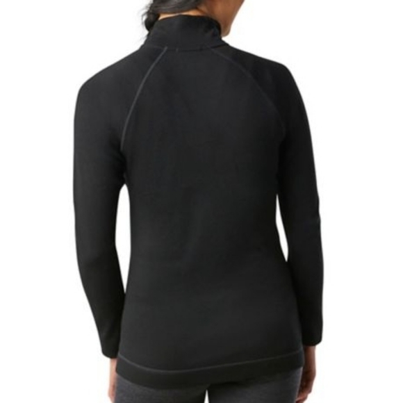 NWT Smartwool Women's Classic Thermal Merino Base Layer 1/4 Zip - Picture 3 of 3